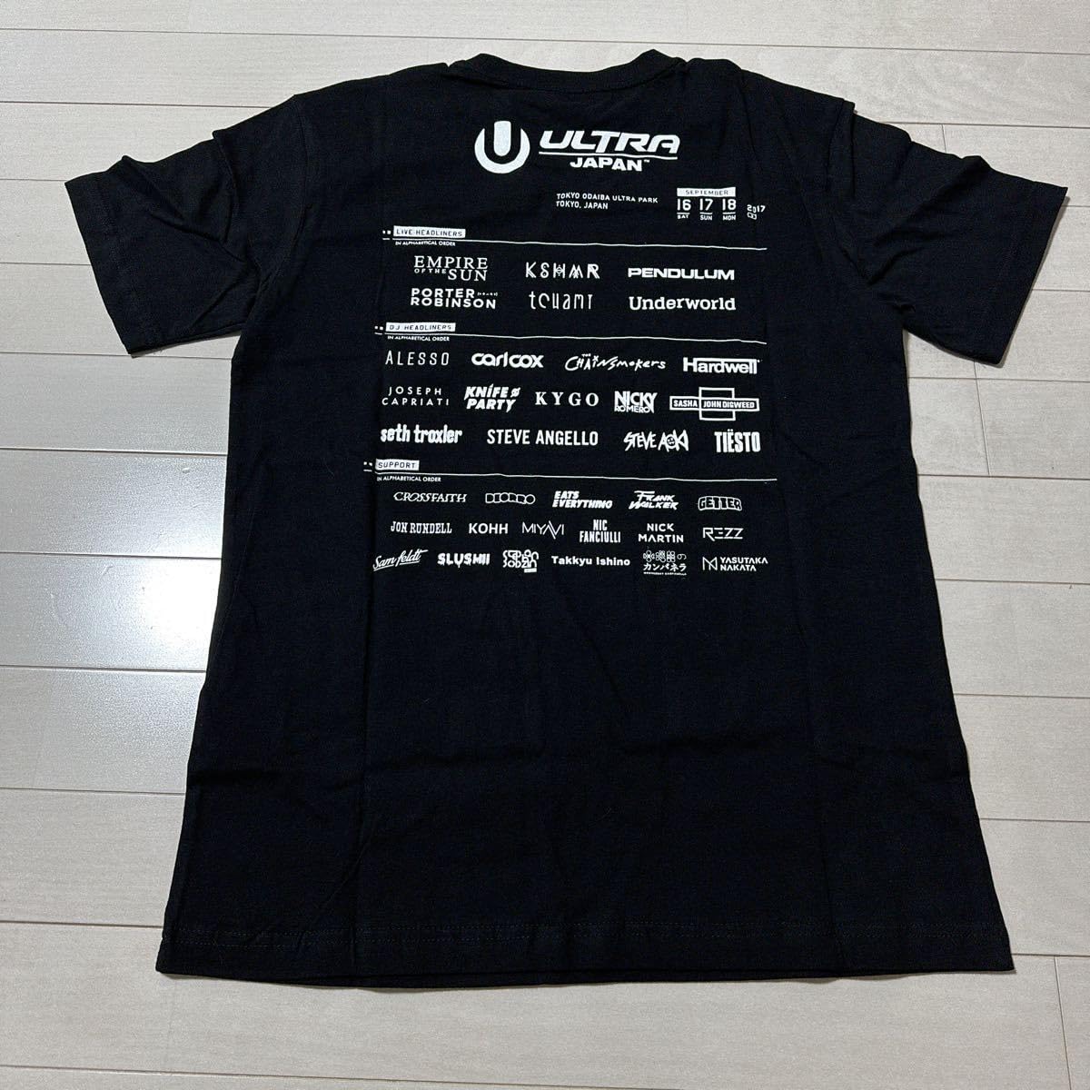 ultra japan tシャツ Amazon.co.jp: ULTRA JAPAN 2017 ラインナップ Tシャツ Mサイズ